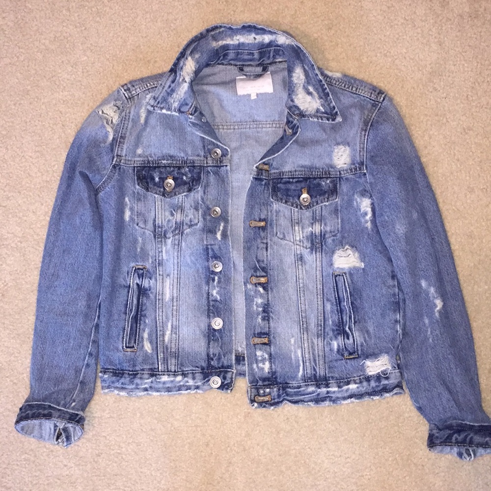 Zara jean jacket